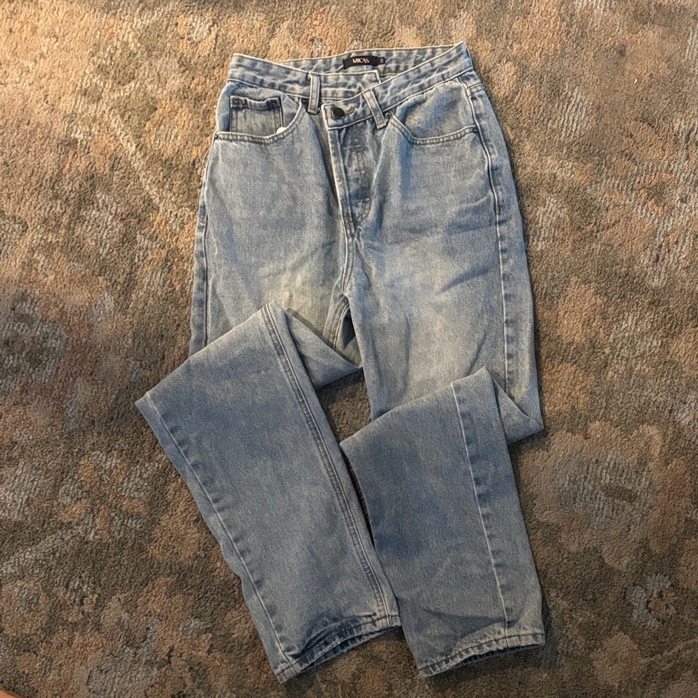Trendy Light Blue Denim Jeans